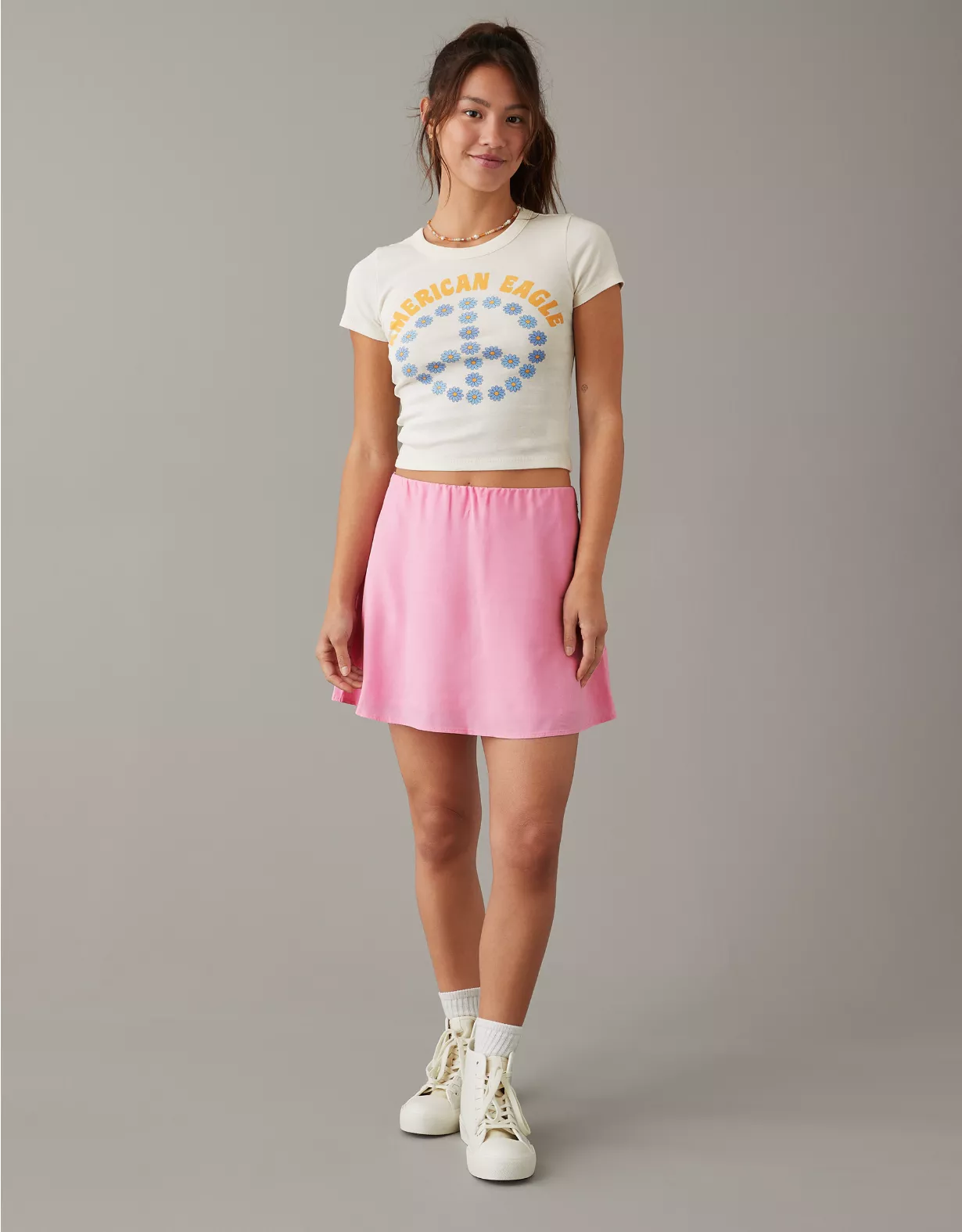AE Skater Mini Skirt 1 AE Skater Mini Skirt