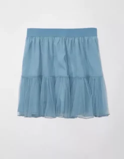 AE High-Waisted Tulle Mini Skirt -TrendAura Store 0312 4732 400 f