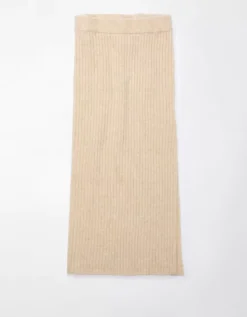 AE Ribbed Midi Sweater Skirt -TrendAura Store 0312 4754 676 f