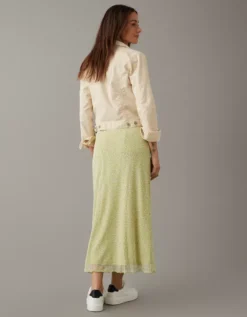 AE Mini Mesh High-Waisted Midi Skirt -TrendAura Store 0313 4700 300 ob