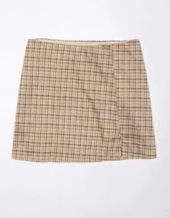 AE Plaid It Knit Skort -TrendAura Store 0313 4734 200 f