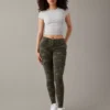 AE Next Level Curvy High-Waisted Cargo Jegging