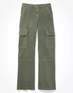 AE Stretch Curvy High-Waisted Baggy Wide-Leg Cargo Pant -TrendAura Store 0323 5039 309 f