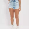 AE Strigid Denim Curvy Highest Waist '90s Boyfriend Short