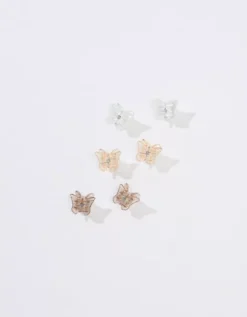 AEO Butterfly Mini Hair Clip 6-Pack -TrendAura Store 0421 6666 900 b