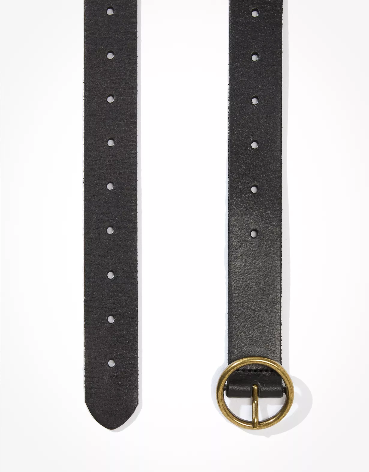 AEO Oval Buckle Leather Belt 2 AEO Oval Buckle Leather Belt - Image 2