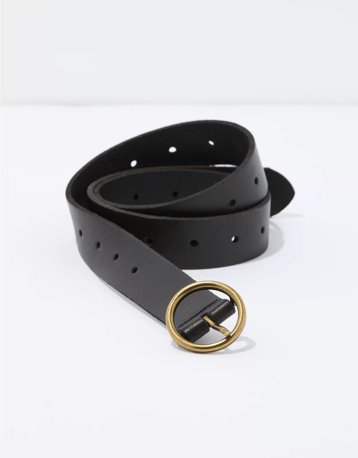 AEO Oval Buckle Leather Belt 1 AEO Oval Buckle Leather Belt