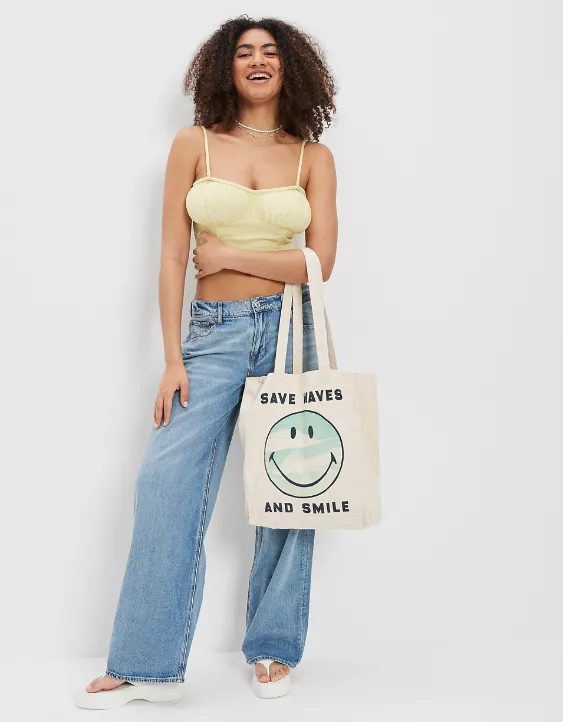 AEO Smiley® Tote Bag 2 AEO Smiley® Tote Bag - Image 2