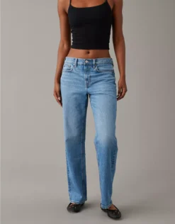 AE Strigid Low-Rise Baggy Straight Jean