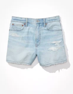 AE Strigid Denim Highest Waist '90s Boyfriend Short -TrendAura Store 0547 7325 915 f