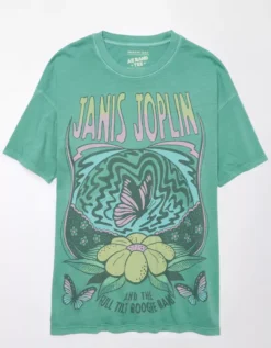 AE Oversized Janis Joplin Graphic Tee -TrendAura Store 1095 9360 748 f