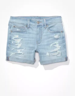 AE Ne(x)t Level Denim Midi Short -TrendAura Store 1332 7345 868 f