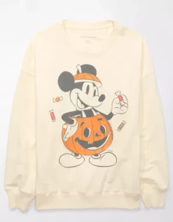 AE Oversized Halloween Mickey Graphic Sweatshirt -TrendAura Store 1457 2010 548 f