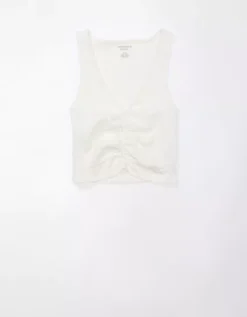 AE Cropped Cinch-Front Tank Top -TrendAura Store 3171 5659 100 f