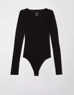 AE Long-Sleeve Scoop Bodysuit -TrendAura Store 3375 9378 001 f
