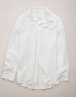 AE77 Premium Poplin Boyfriend Shirt -TrendAura Store 3428 5261 100 f