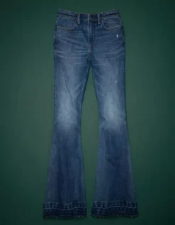 AE77 Premium High-Waisted Flare Jean -TrendAura Store 7302 4563 914 f