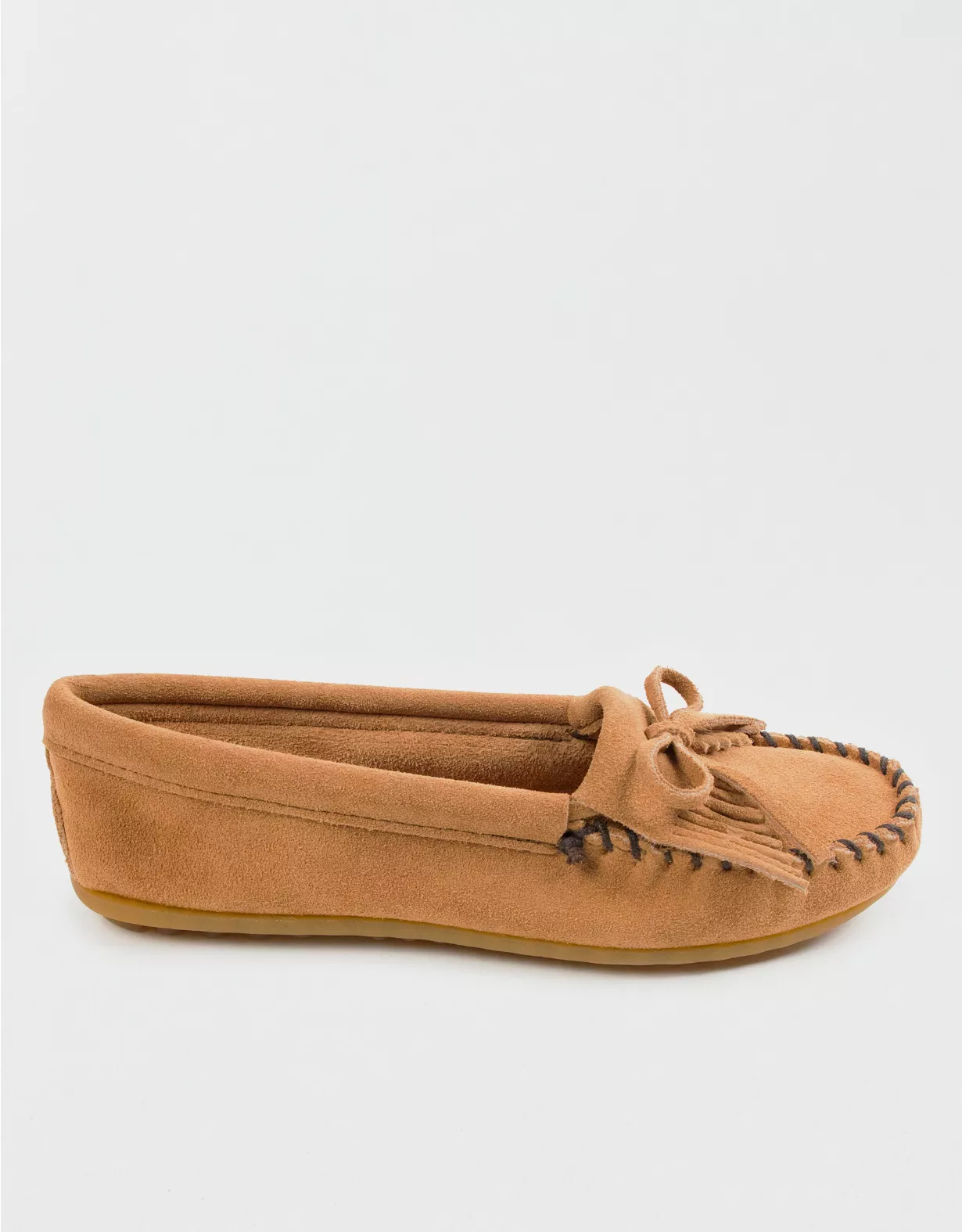 Minnetonka Women's Kilty Hardsole Moccasin 2 Minnetonka Women's Kilty Hardsole Moccasin - Image 2