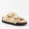 Birkenstock Women's Arizona Big Buckle Shearling Sandal