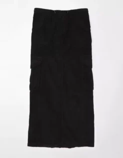 AE Low-Rise Corduroy Maxi Skirt -TrendAura Store 9332 4668 016 f